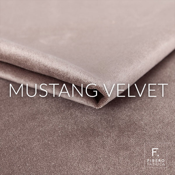Tkaniny Mustang Velvet Fibero